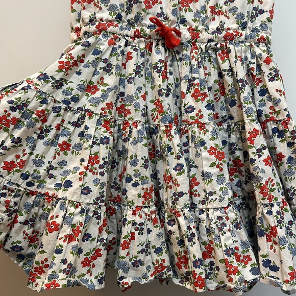 Mini Boden twirly dress, red, white & blue, size 5-6 - Picture 4 of 7